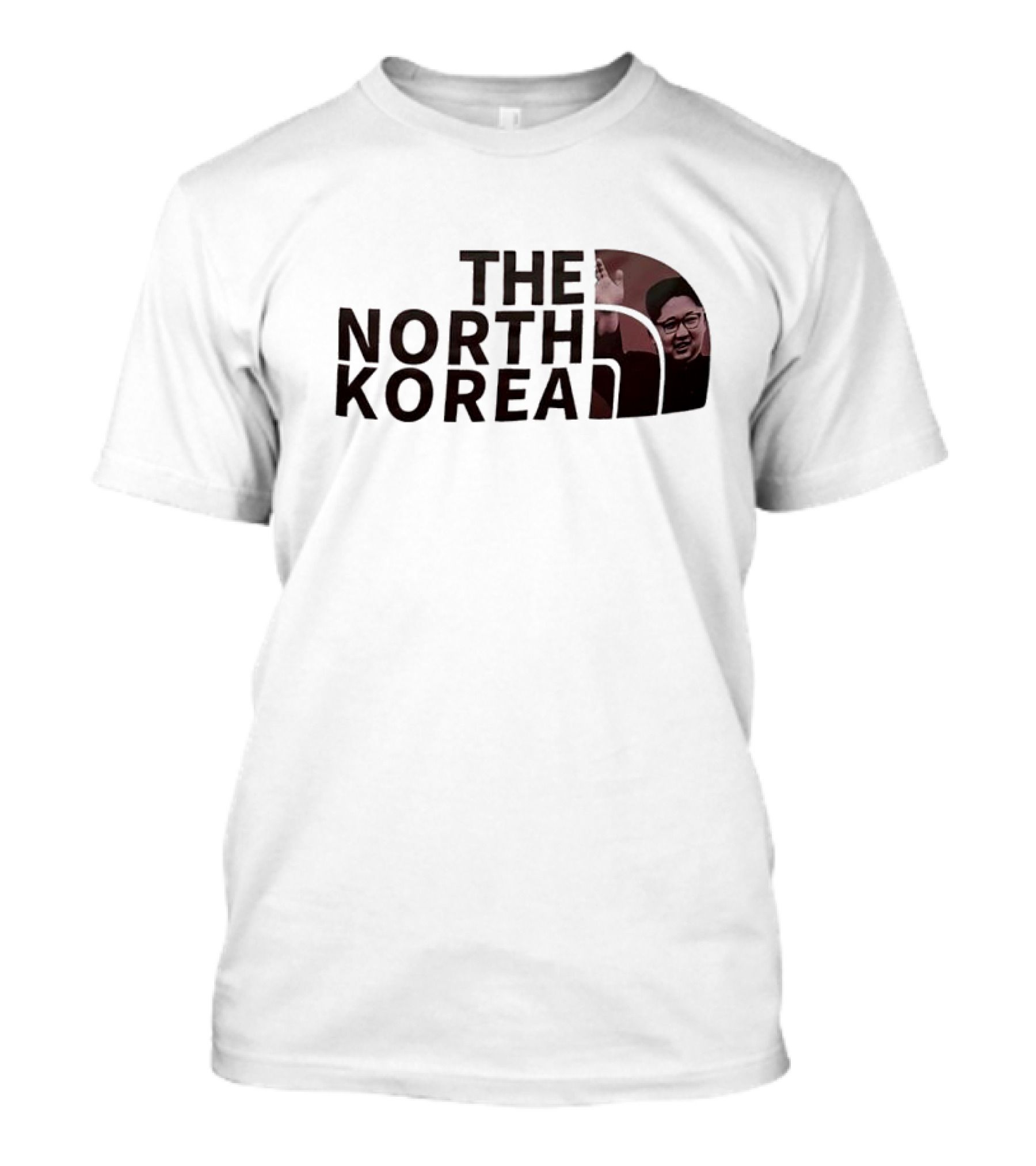 The North Korea Kim Jong Un Parody Logo T-Shirt