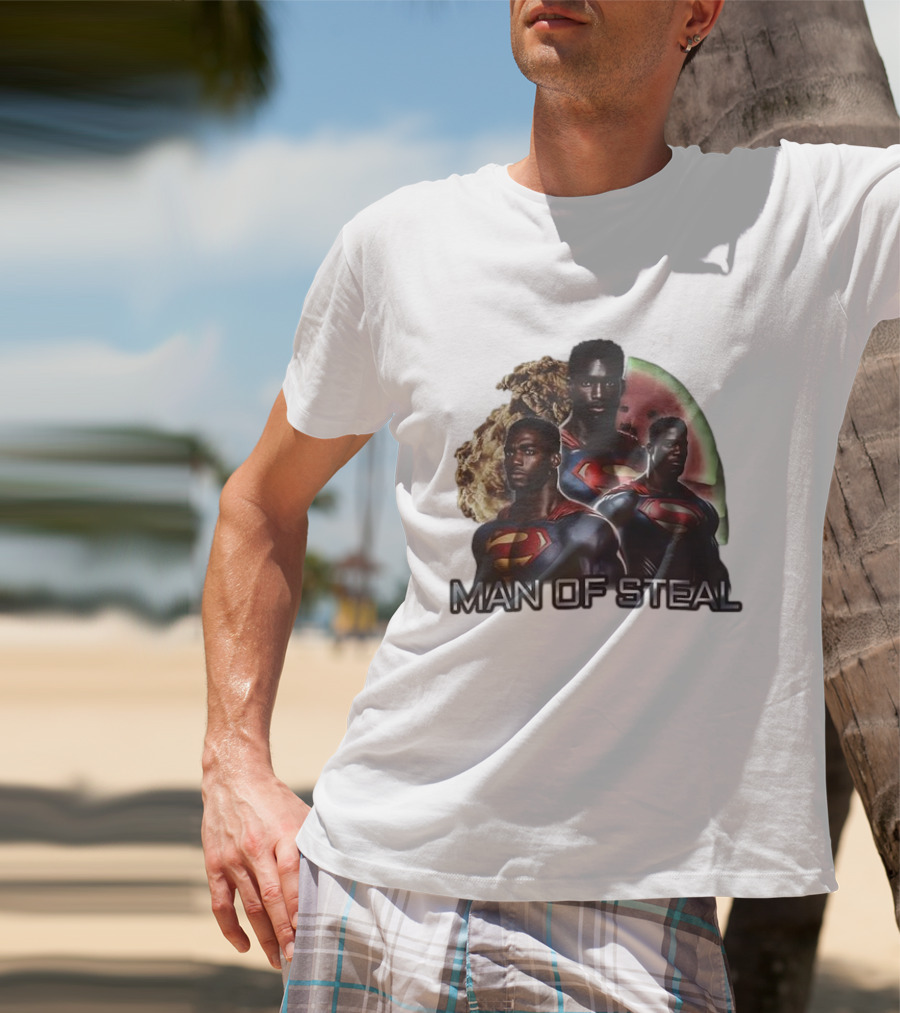 Man Of Steal Superman Cookie Watermelon T-Shirt