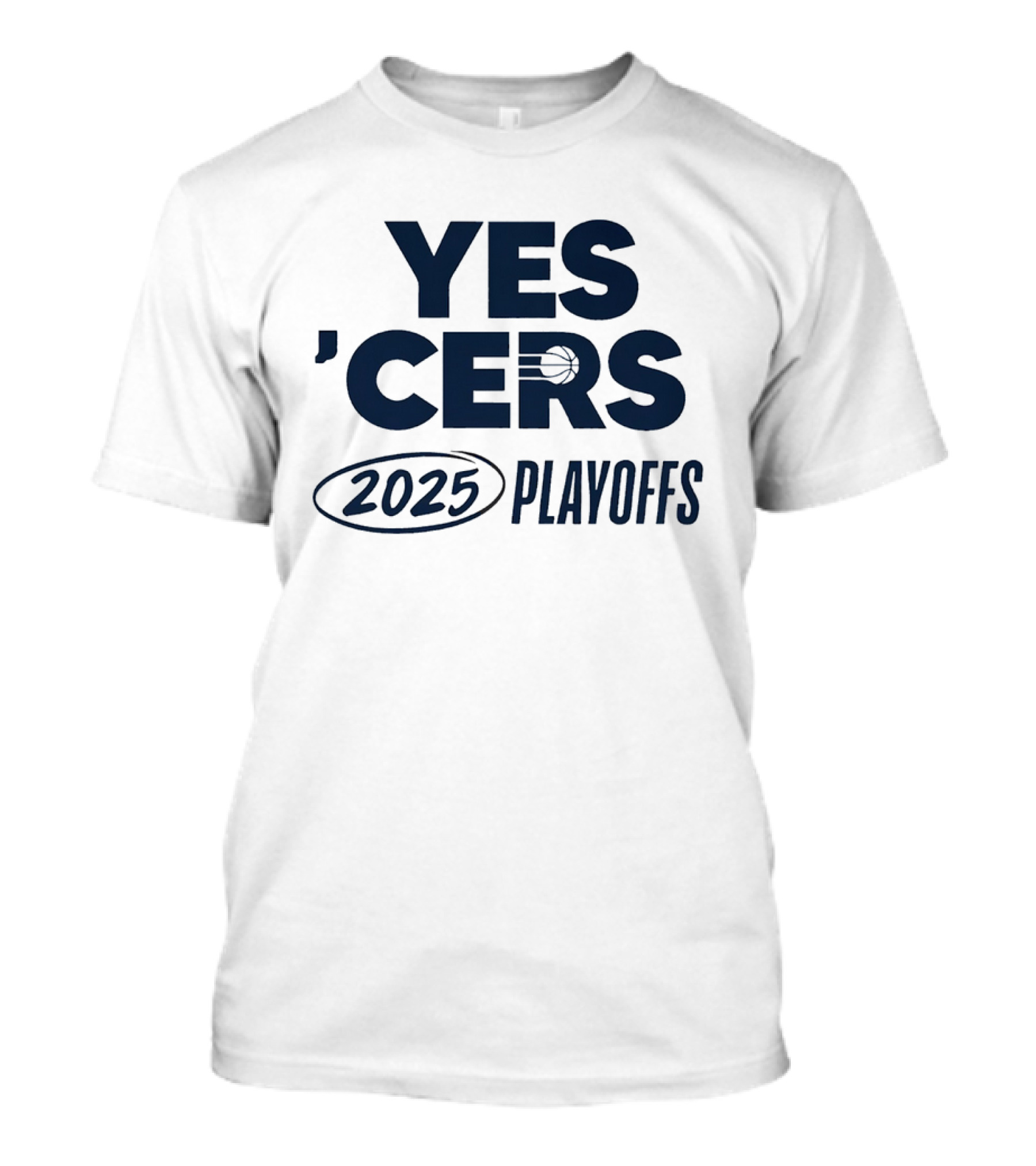 YES 'CERS 2025 NBA Playoffs Basketball T-Shirt