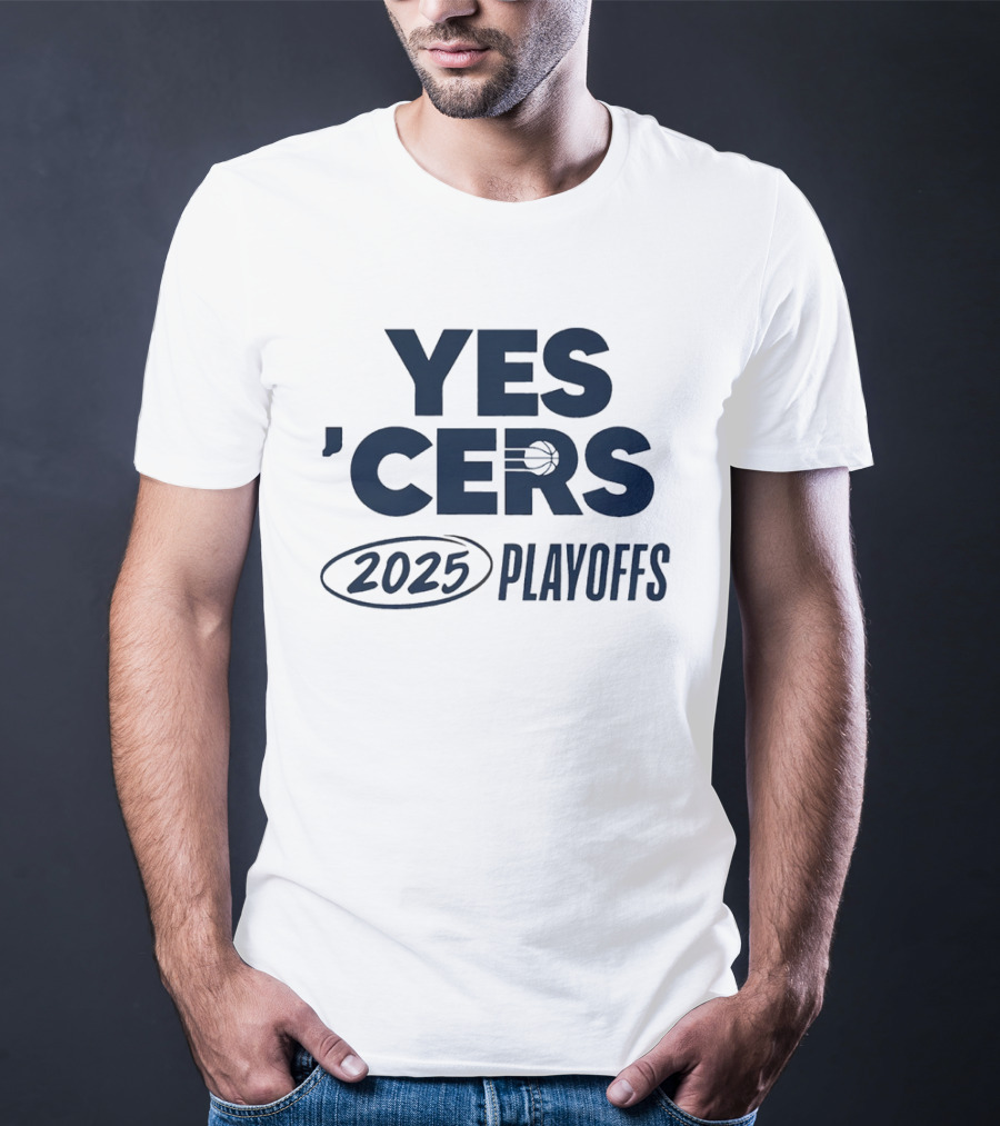 YES 'CERS 2025 NBA Playoffs Basketball T-Shirt