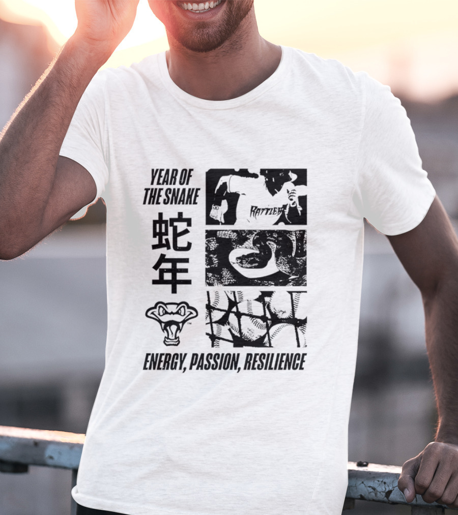 Wisconsin Timber Rattlers Year Of The Snake Energy Passion Resilience Retro Sports Style T-Shirt