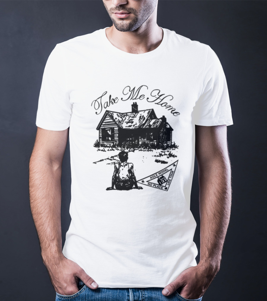 Take Me Home Country Roads Camping Adventure Scene T-Shirt