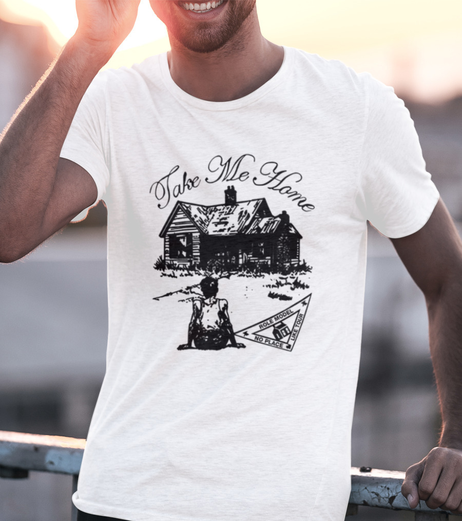 Take Me Home Country Roads Camping Adventure Scene T-Shirt