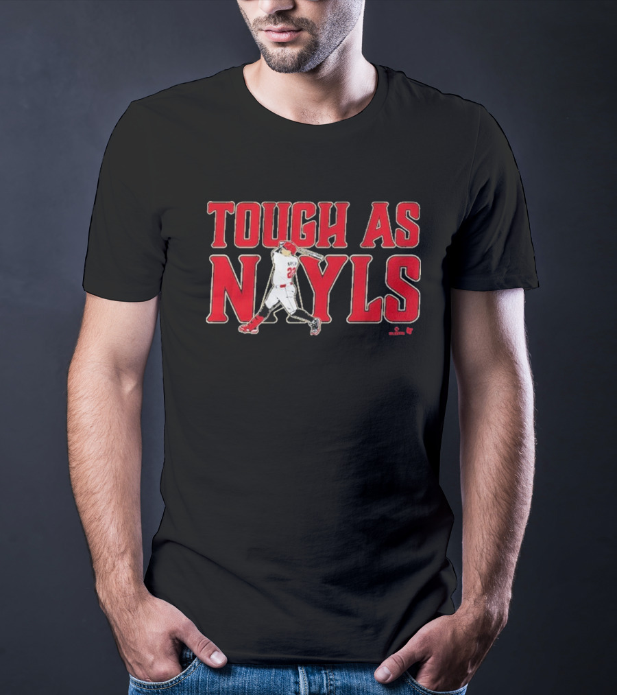 Tough As Nayls Josh Naylor 22 Swing Baseball Player T-Shirt
