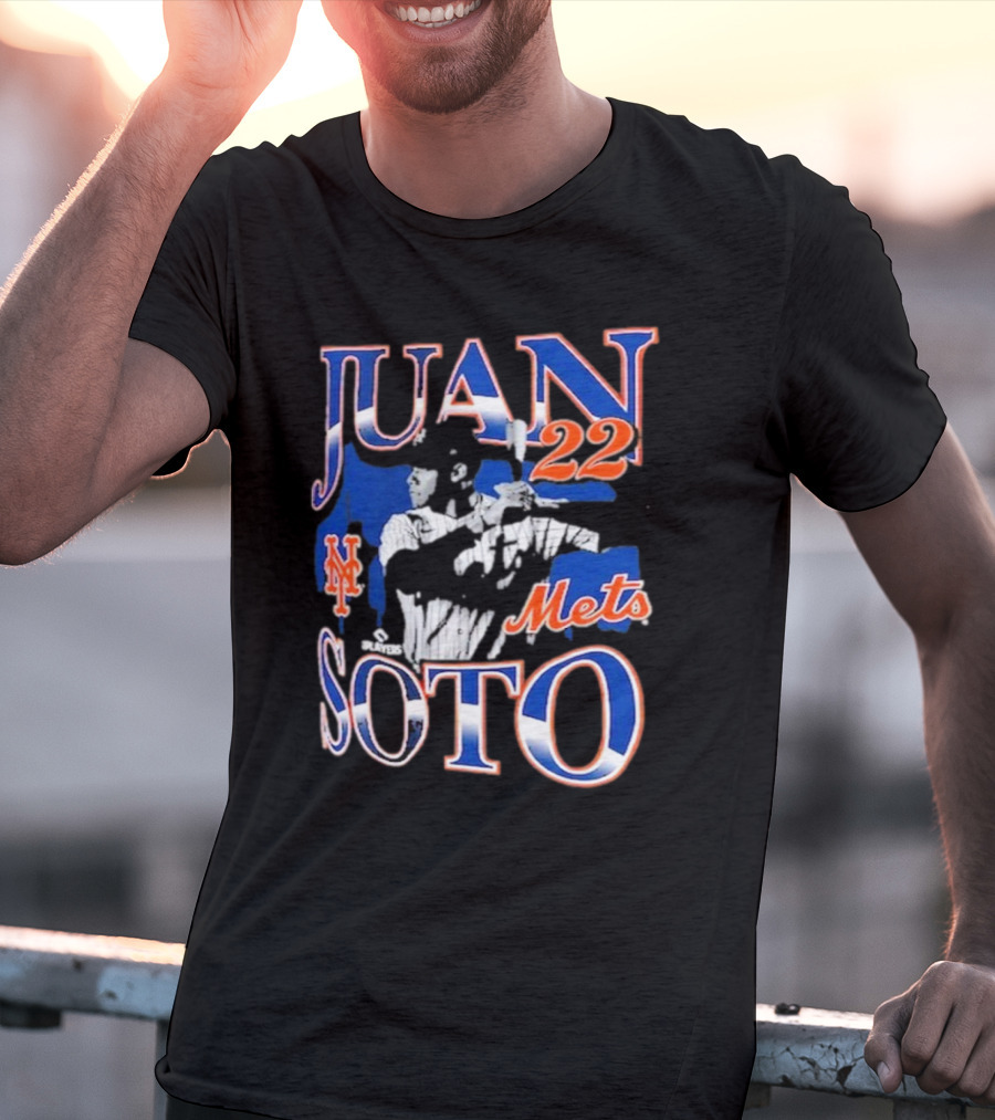 Juan Soto Mets 22 Batter Up New York T-Shirt