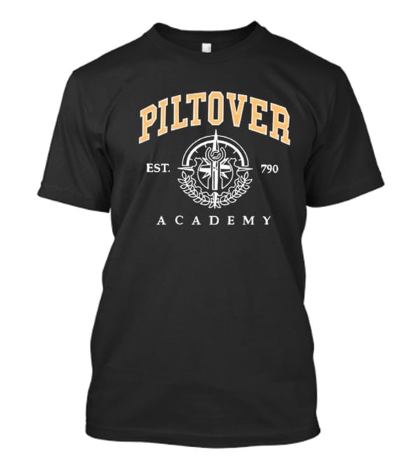 Piltover Academy University Est 790 Emblem T-Shirt