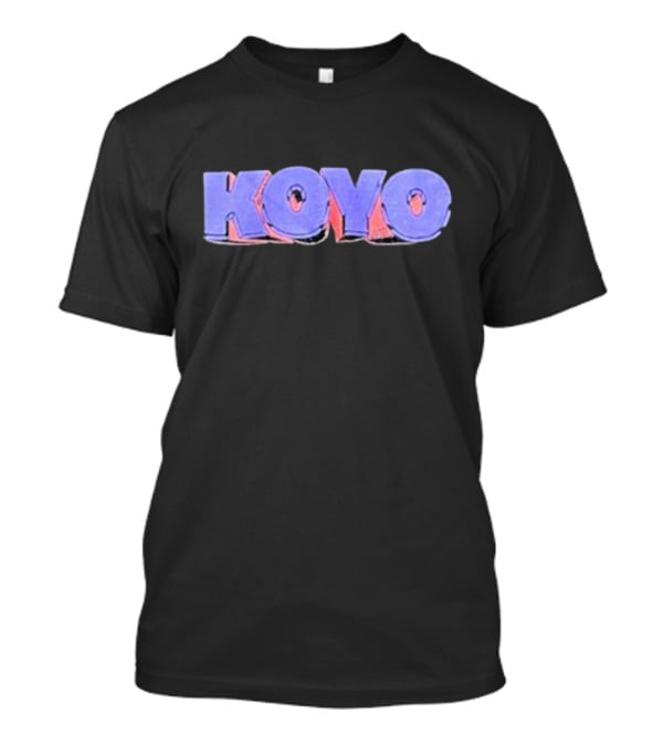Koyo Would You Miss It Bold Retro 3D Style T-Shirt