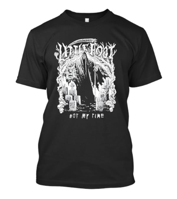 Little Foot Not My Time Diablo Macabre Forest Candle Scene T-Shirt