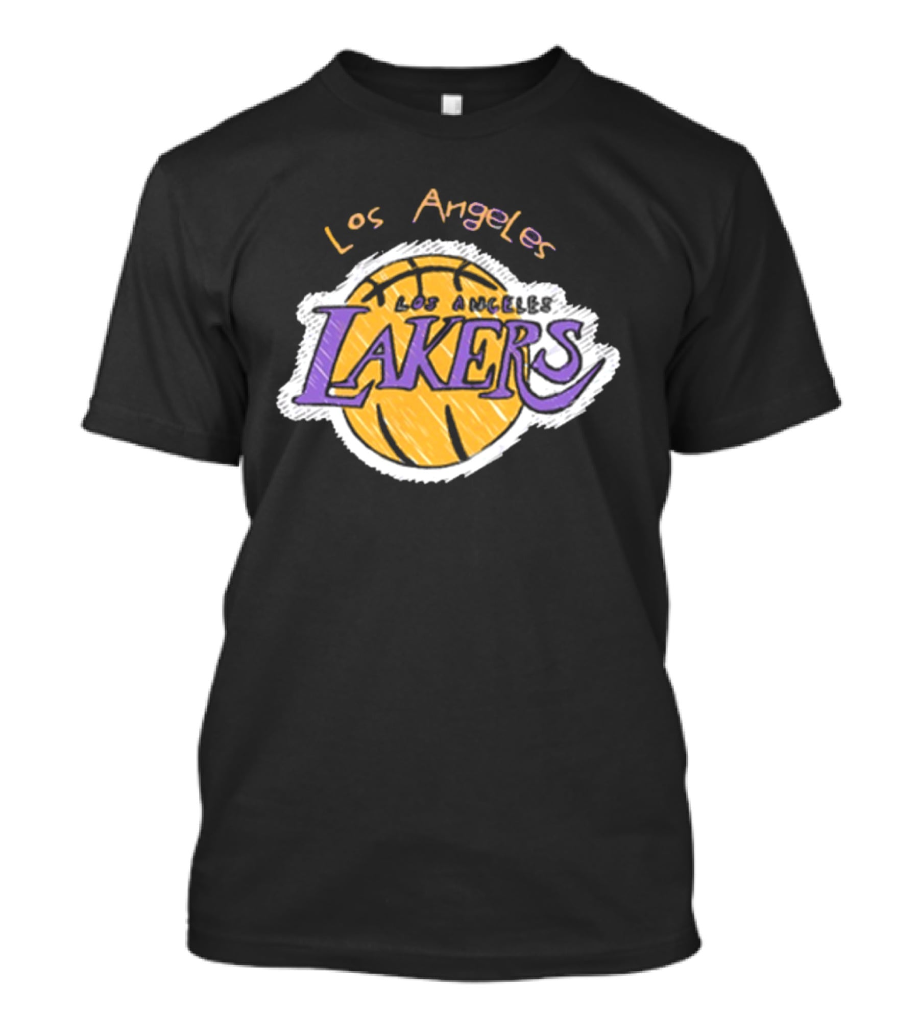 Los Angeles Lakers Basketball Team Fan Apparel T-Shirt