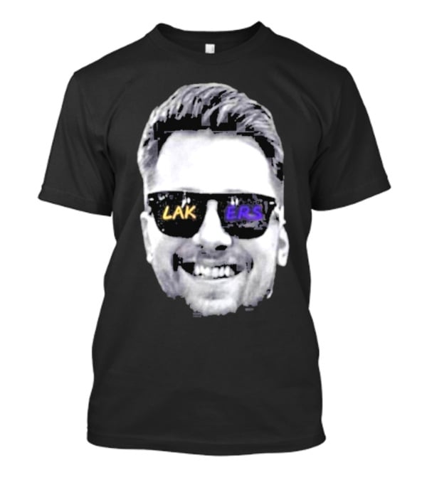 Luka Doncic Los Angeles Lakers Basketball Face Sunglasses T-Shirt