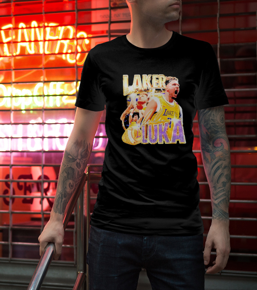 Laker Luka Doncic Lakers Basketball Vintage Style T-Shirt