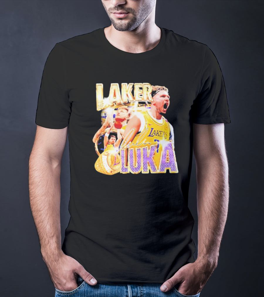 Laker Luka Doncic Lakers Basketball Vintage Style T-Shirt