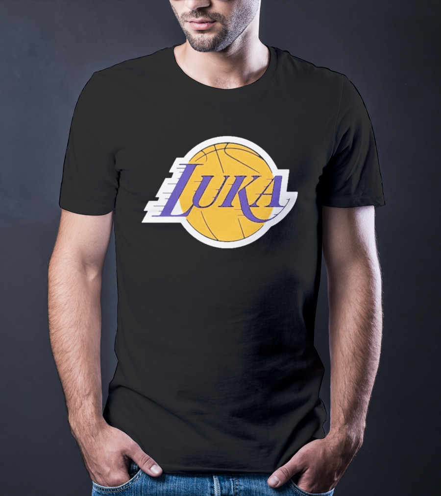 Luka Los Angeles Showtime Basketball-Inspired T-Shirt