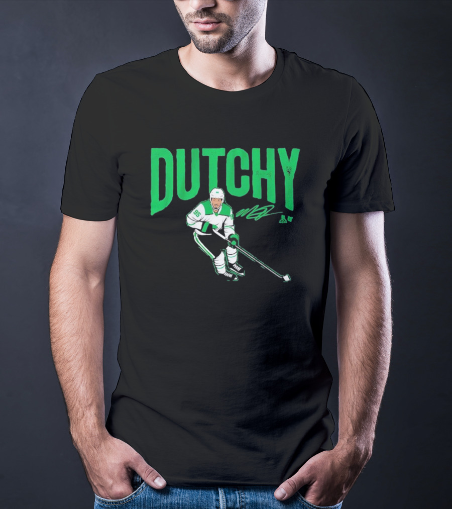DUTCHY 95 Matt Duchene Dallas Hockey Player Graphic T-Shirt