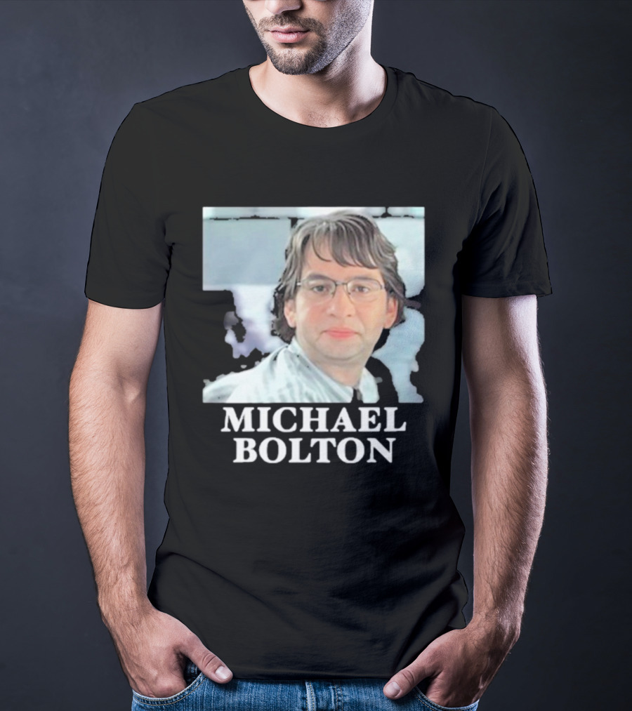 MethSyndicate Michael Bolton Office Space Parody T-Shirt