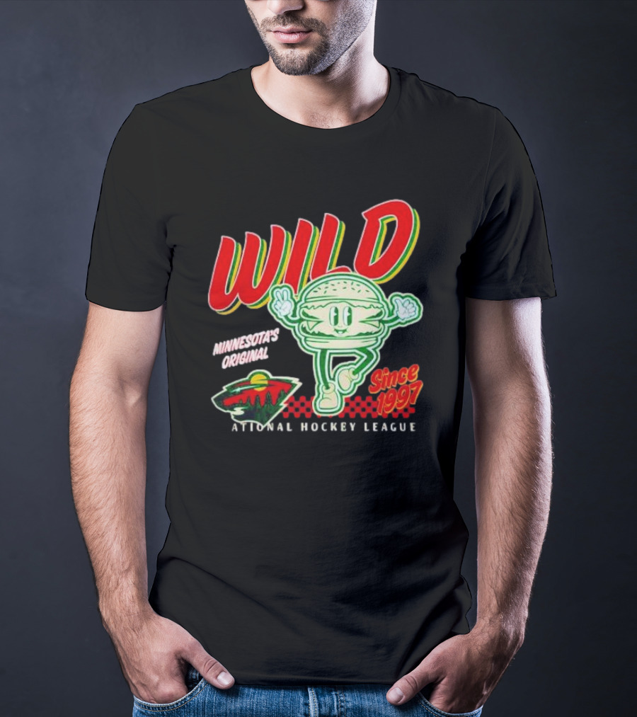 Minnesota Wild Original Mascot Since 1997 National Hockey League T-Shirt