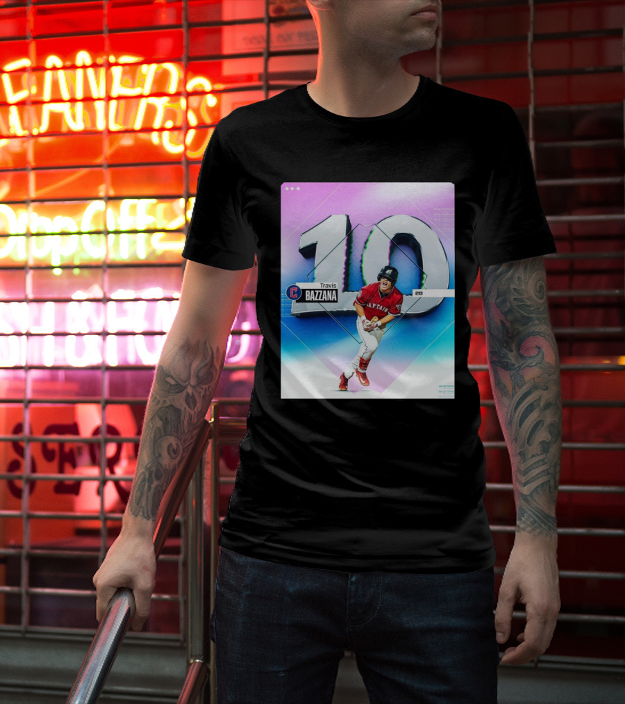 MLB Travis Bazzana Cleveland Guardians Top 10 Prospects T-Shirt