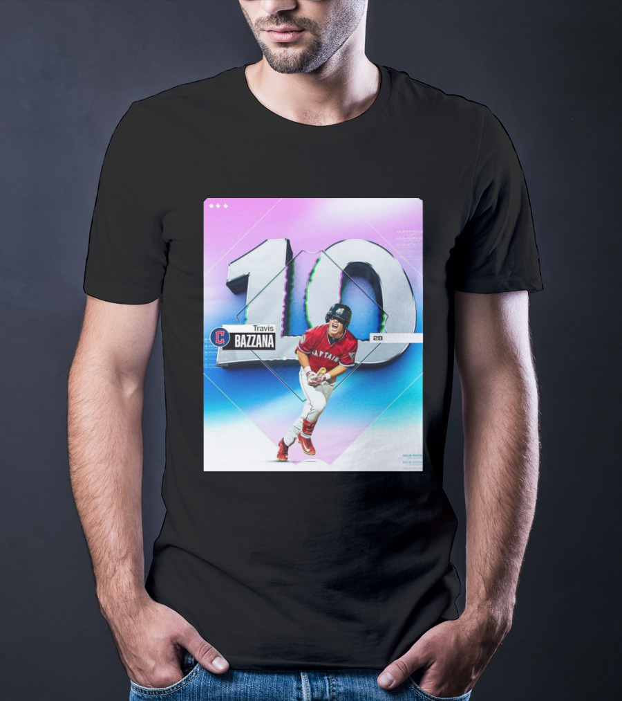 MLB Travis Bazzana Cleveland Guardians Top 10 Prospects T-Shirt