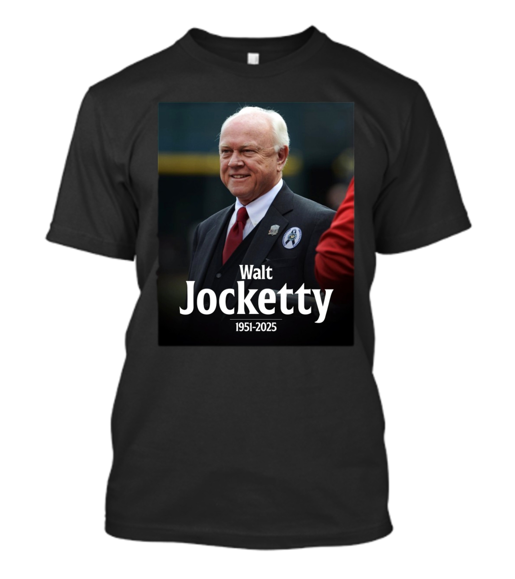Walt Jocketty 1951-2025 MLB Cardinals Reds GM T-Shirt