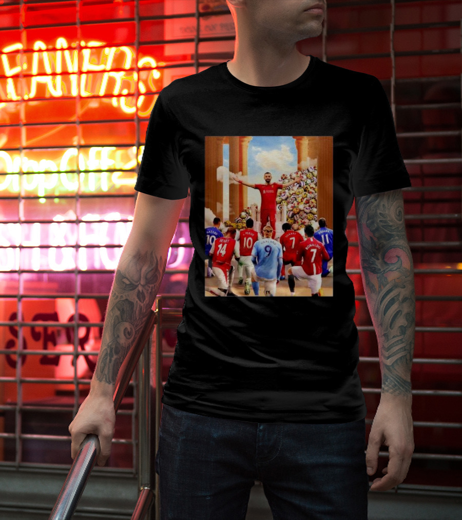 Liverpool FC Mohamed Salah Premier League Goals Tribute T-Shirt