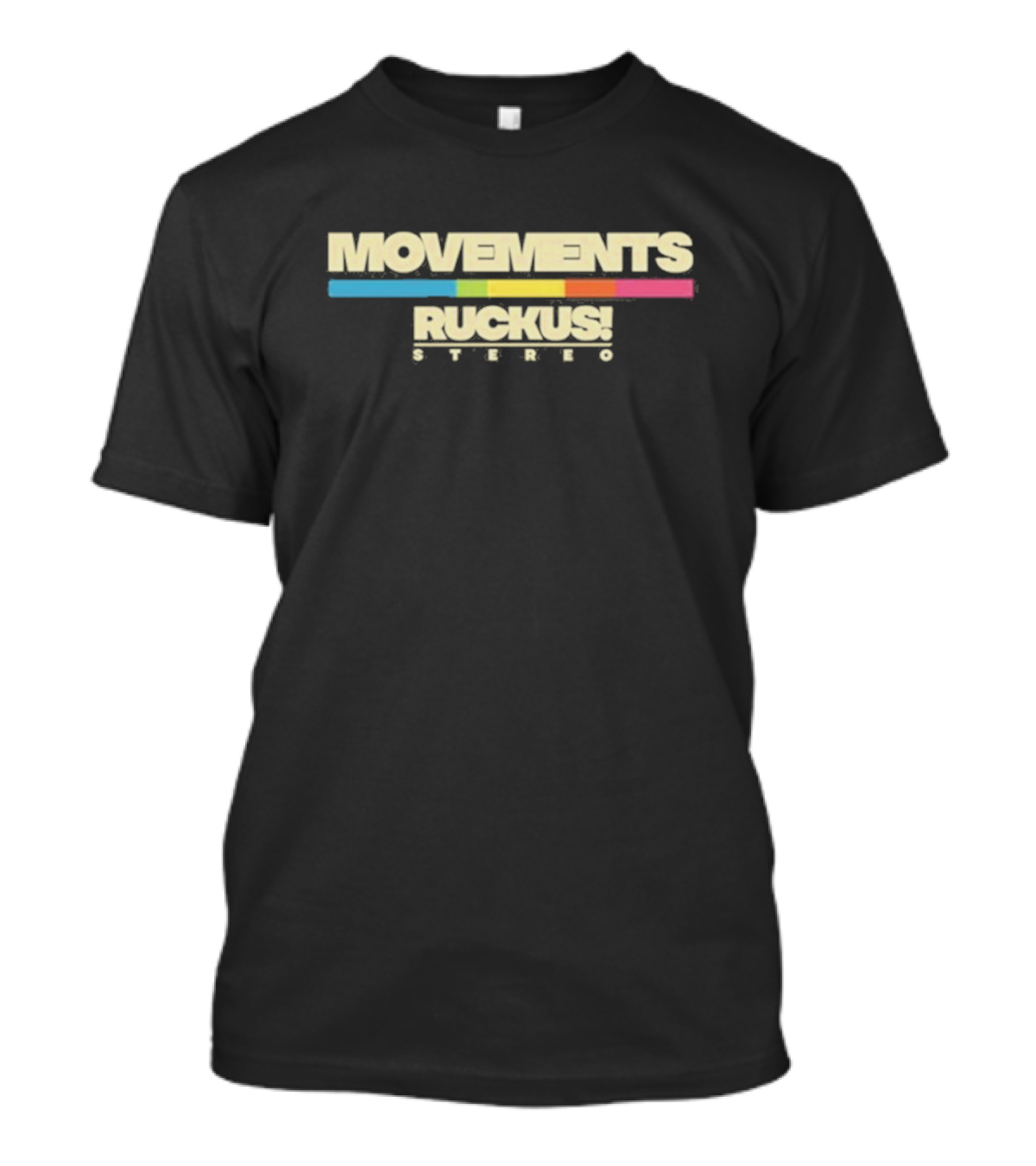 Movements Ruckus Stereo Retro Color Bar T-Shirt