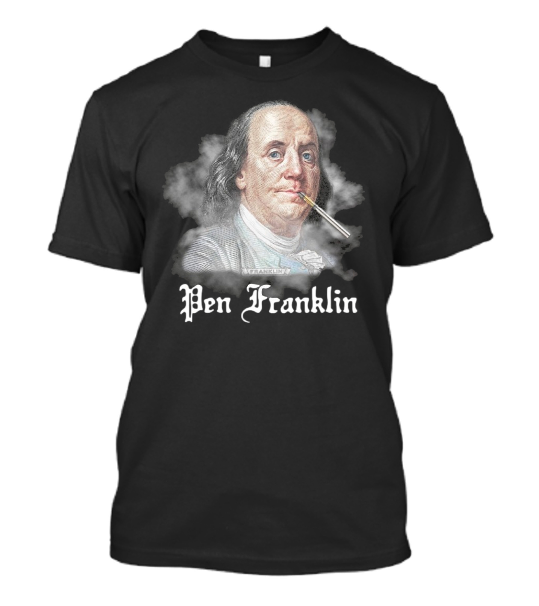 Pen Franklin 2025 Historical Parody Theme T-Shirt