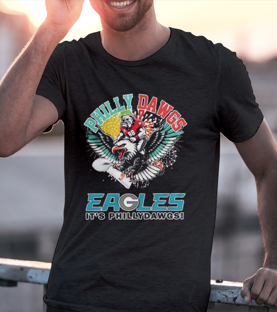 Philly Dawgs Eagles It's Philly Dawgs T-Shirt