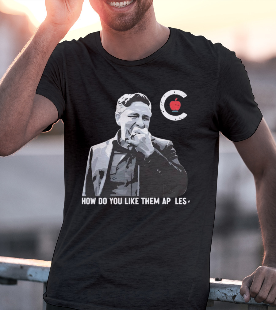 Pierre Poilievre Eating Apples How Do You Like Them Apples T-Shirt