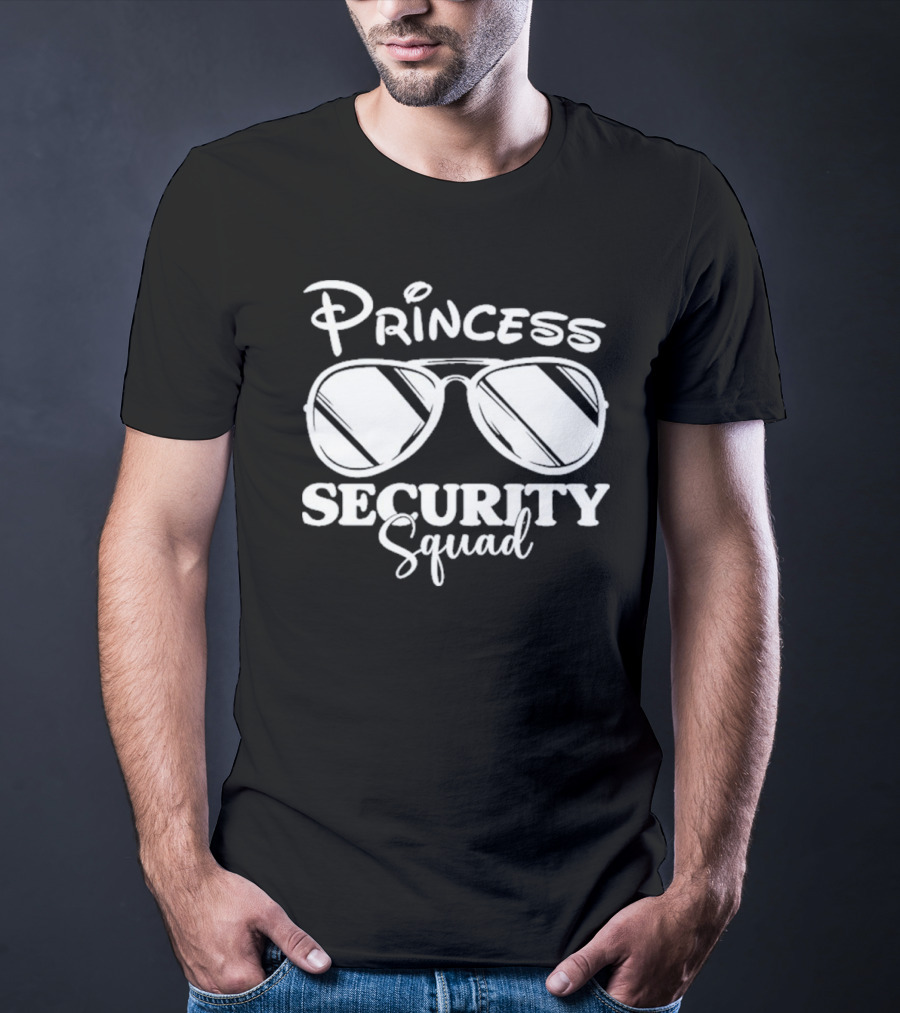 Princess Security Squad Sunglasses Fun T-Shirt