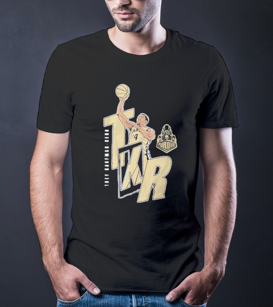Purdue Basketball Trey Kaufman-Renn TKR Iconic Dunk T-Shirt