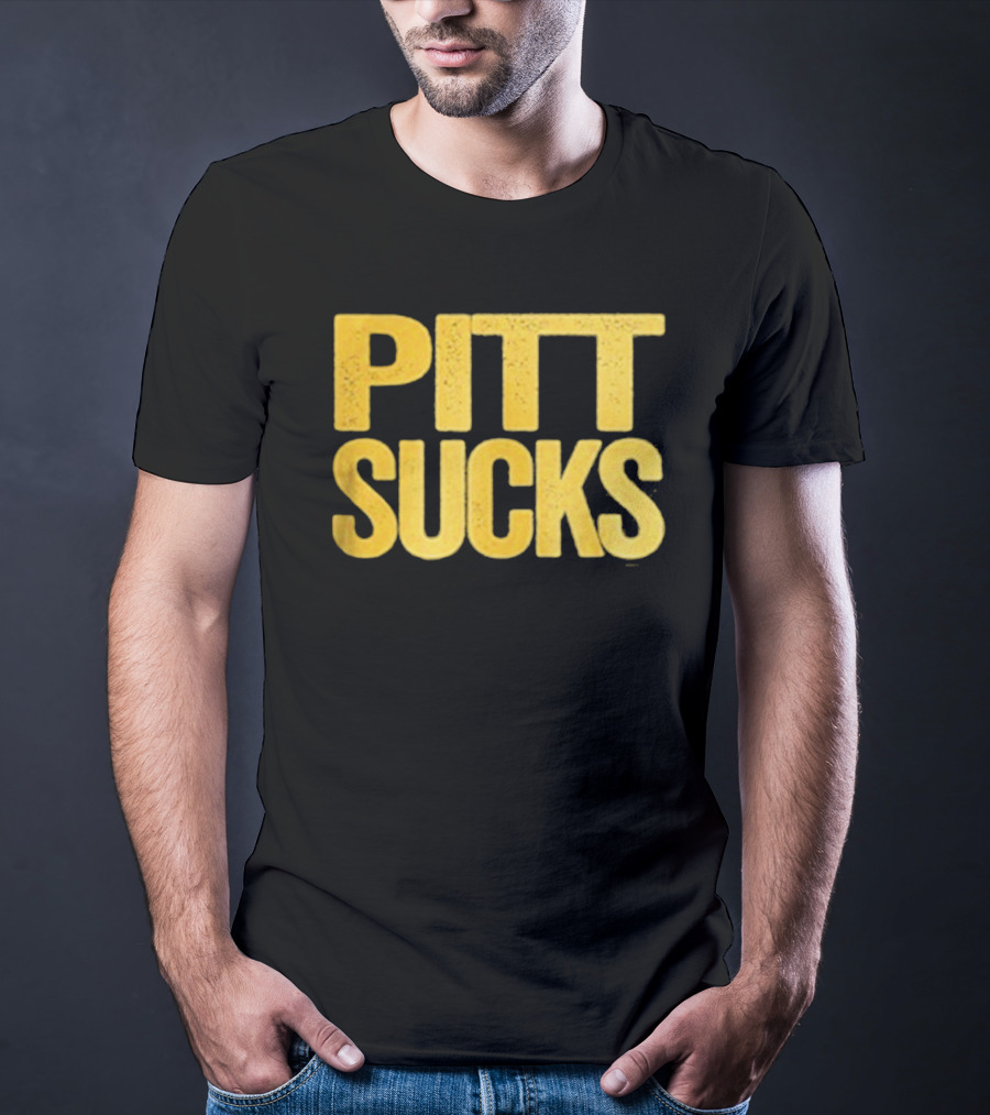 West Virginia Mountaineers Pitt Sucks T-Shirt
