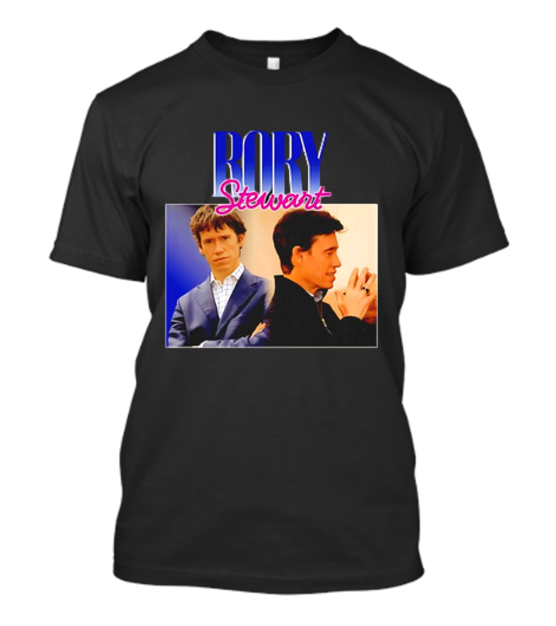 Rory Stewart Retro Style Dual Image T-Shirt