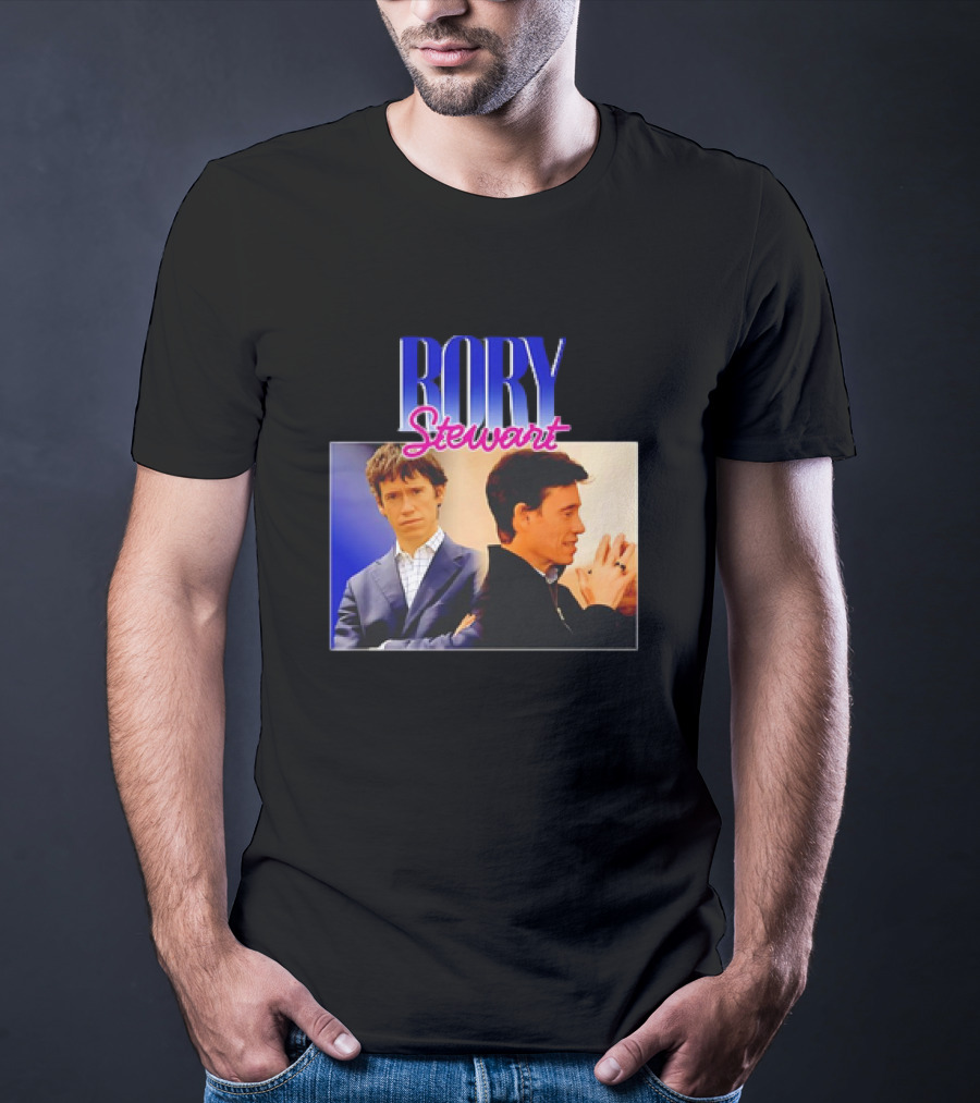 Rory Stewart Retro Style Dual Image T-Shirt