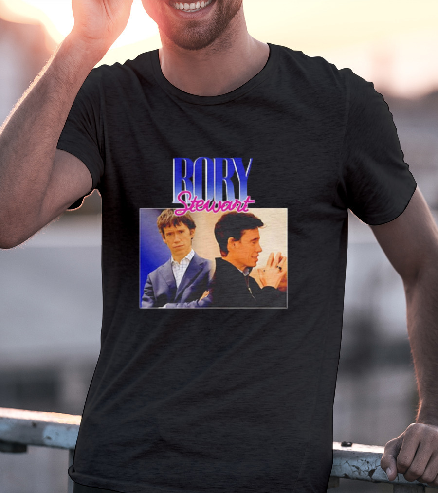 Rory Stewart Retro Style Dual Image T-Shirt