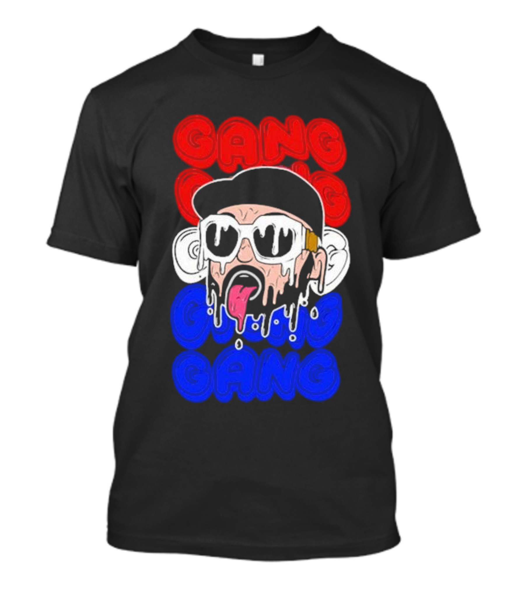 Rooler Kingsday Gang 2025 Dripping Face Art Iconic Style T-Shirt