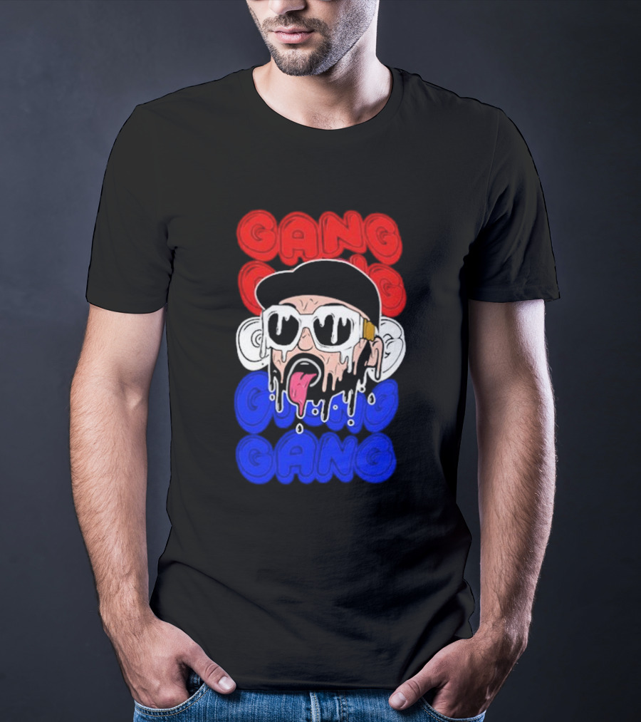 Rooler Kingsday Gang 2025 Dripping Face Art Iconic Style T-Shirt