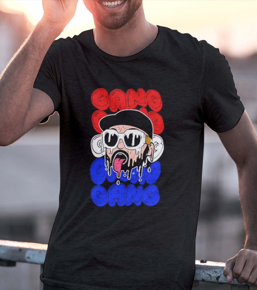 Rooler Kingsday Gang 2025 Dripping Face Art Iconic Style T-Shirt
