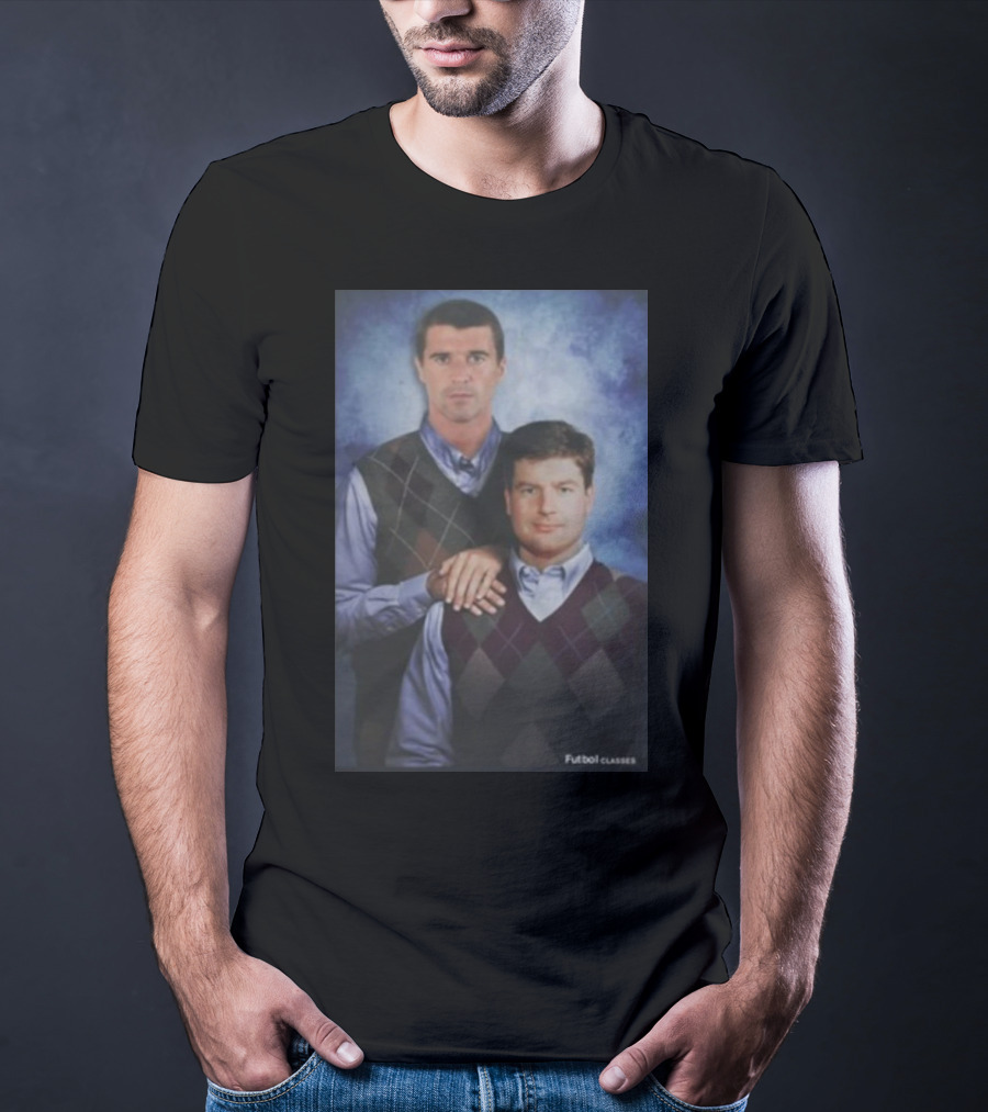 Roy Keane Denis Irwin Futbol Classics T-Shirt
