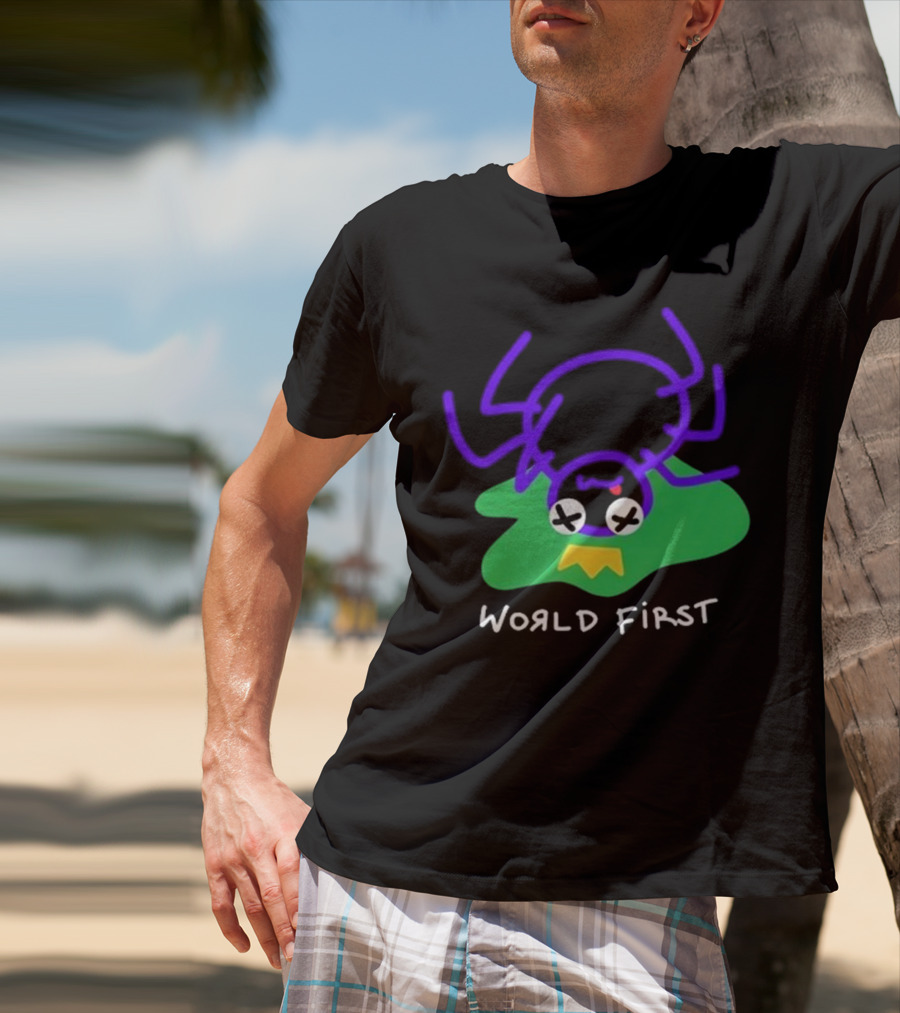 World First Rwf Np Derp Winners T-Shirt