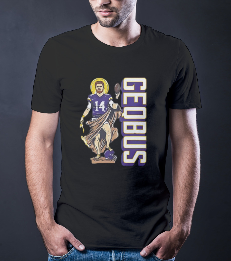 Sam Darnold GEQBUS 14 Minnesota Vikings T-Shirt