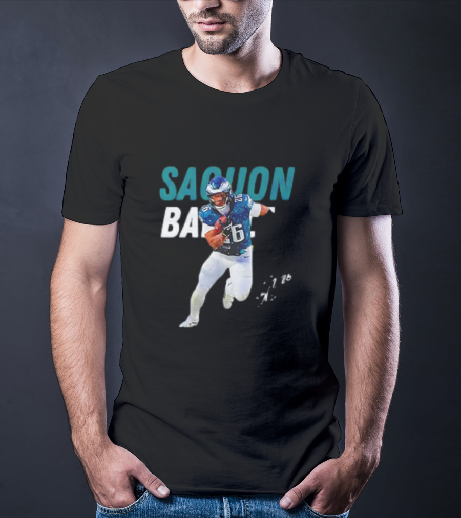 Saquon Barkley Philadelphia Eagles 26 Signature Edition T-Shirt