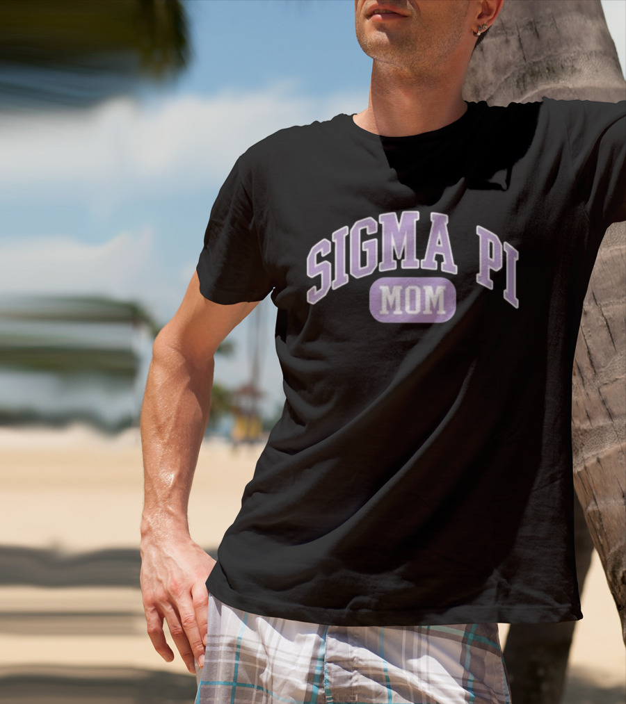 Sigma Pi Mom Collegiate Greek Letters T-Shirt
