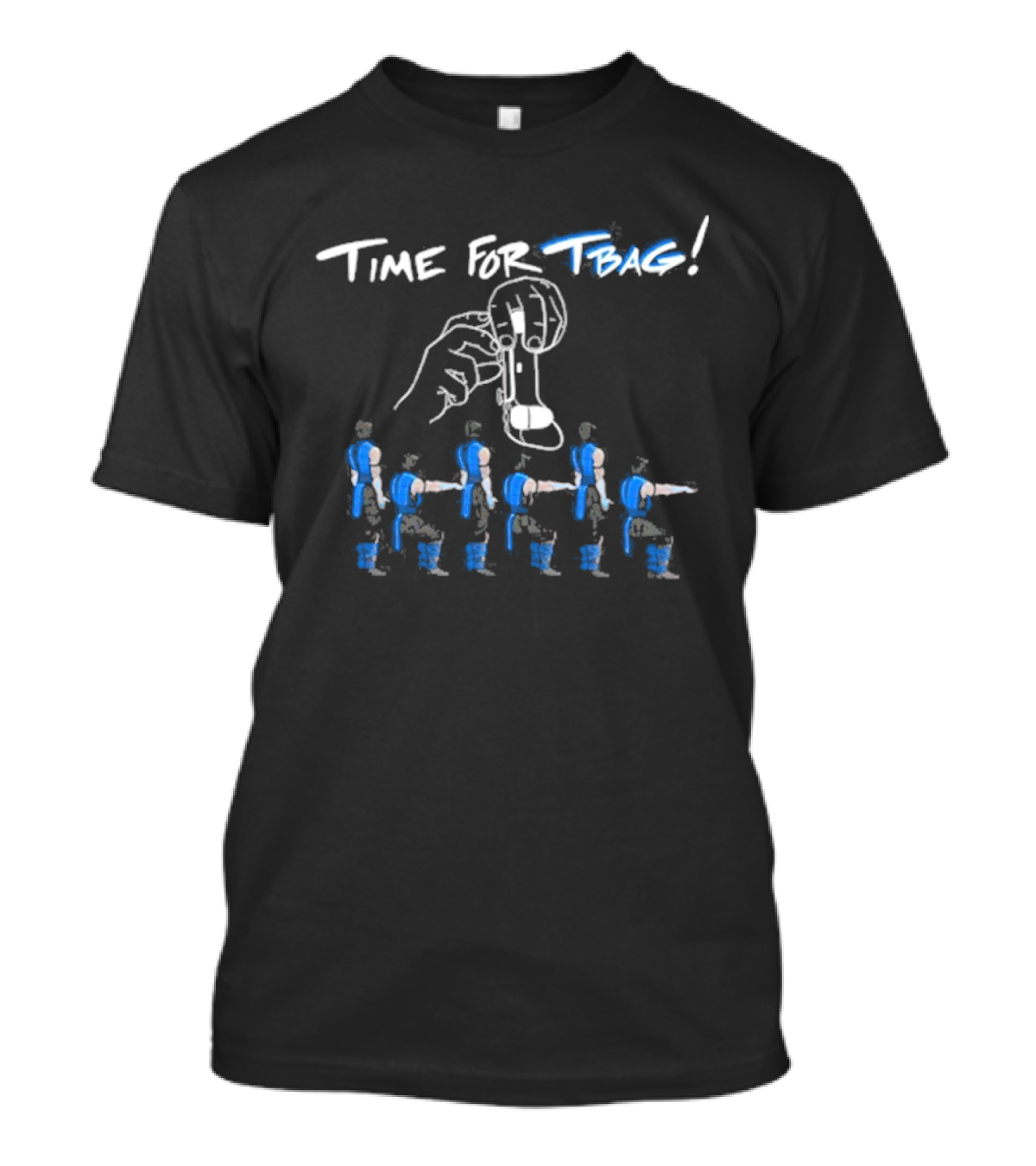 Time For T-Bag Sikander555 Basketball Celebration Sequence T-Shirt