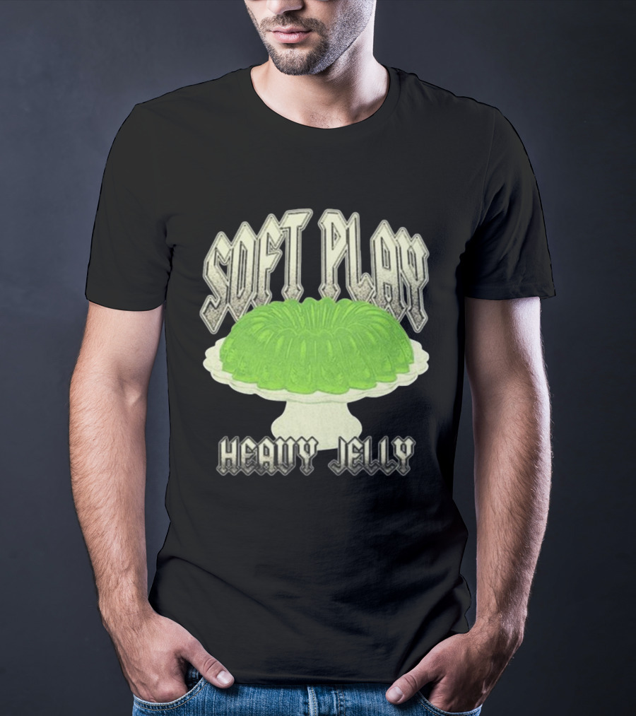 Soft Play Heavy Jelly Vintage Style Dessert Graphic T-Shirt
