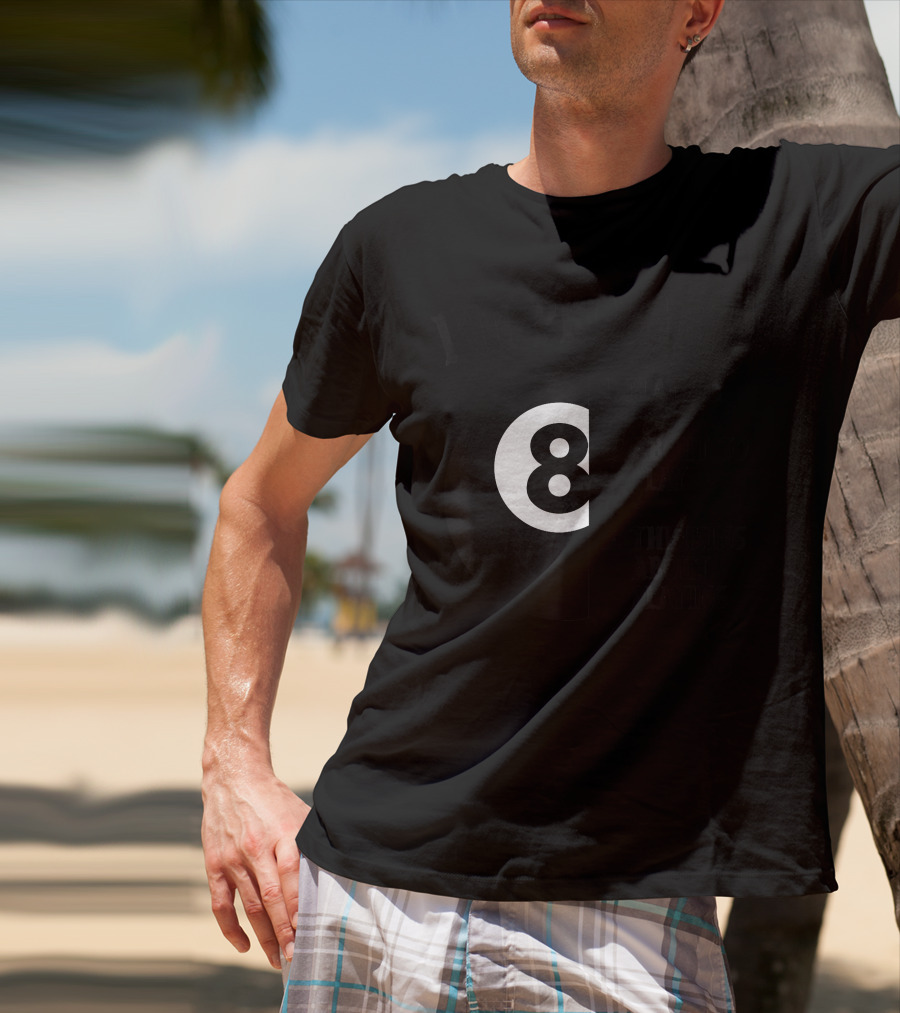 I'm Probably Playing 8-Ball Pool Thinking About Billiards T-Shirt
