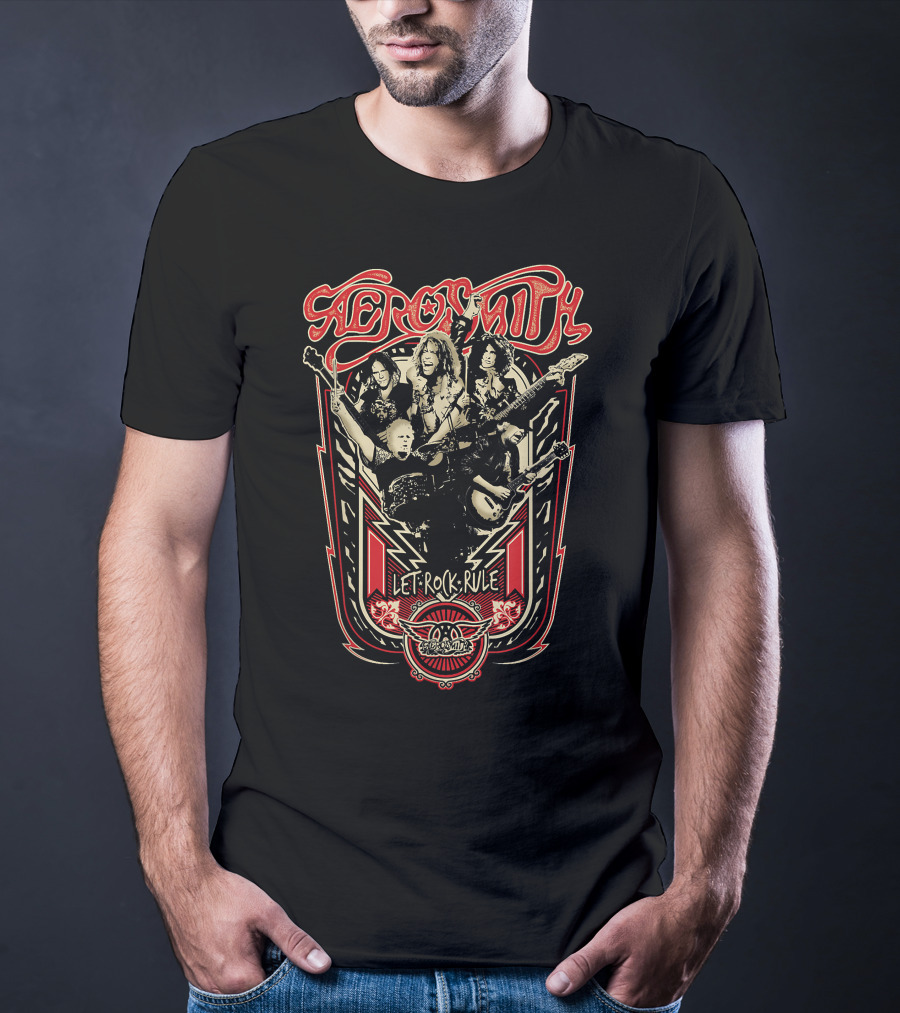 Aerosmith Let Rock Rule Alive T-Shirt