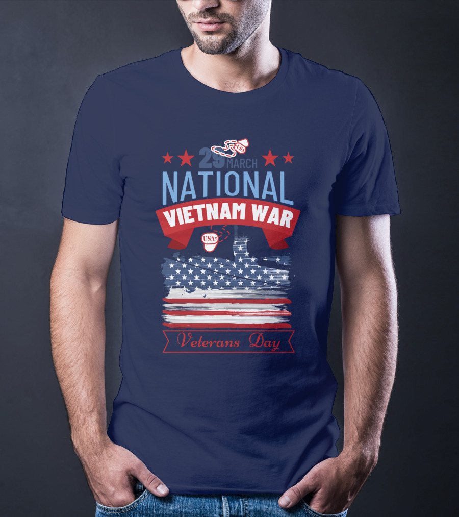 29 March National Vietnam War Veterans Day USA T-Shirt