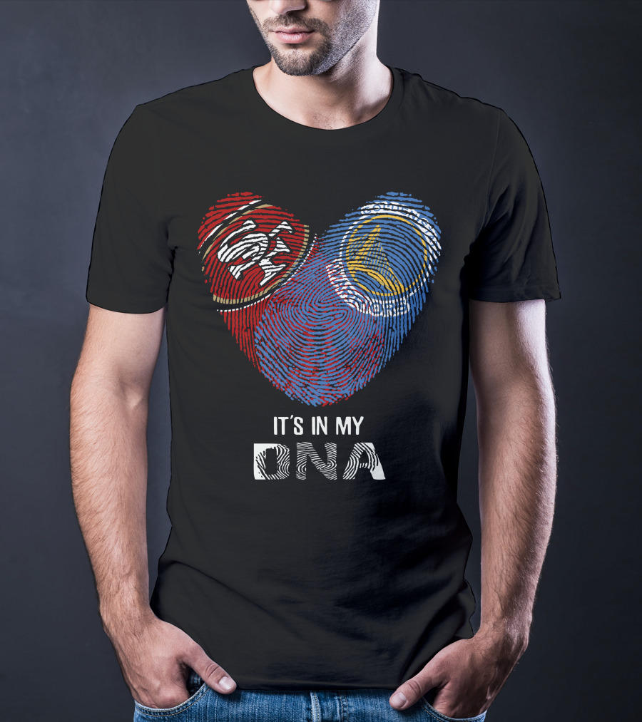 49ers Golden State Warriors It's In My DNA T-Shirt
