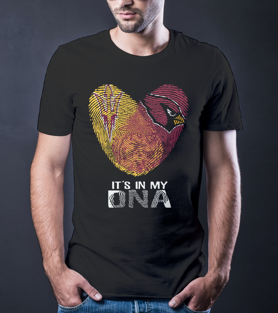 Cardinals Arizona State Sun Devils It's In My DNA T-Shirt