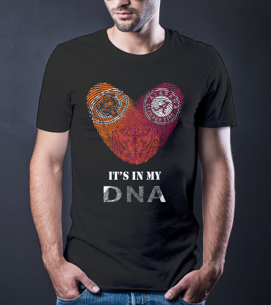 Chicago Bears Alabama Crimson Tide It's In My Dna T-Shirt
